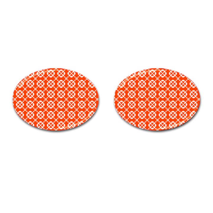 Pattern 293 Cufflinks (Oval)