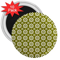 Pattern 297 3  Magnets (10 pack) 