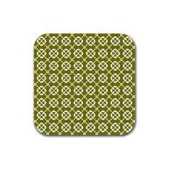 Pattern 297 Rubber Square Coaster (4 Pack) by GardenOfOphir