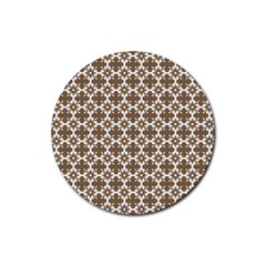 Pattern 306 Rubber Coaster (round) by GardenOfOphir