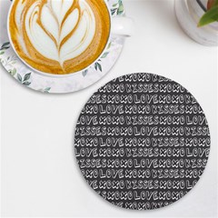 Pattern 321 Uv Print Round Tile Coaster by GardenOfOphir