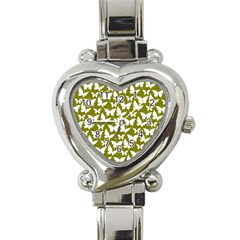 Pattern 325 Heart Italian Charm Watch by GardenOfOphir