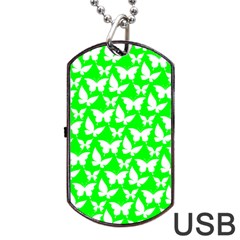 Pattern 328 Dog Tag Usb Flash (two Sides) by GardenOfOphir