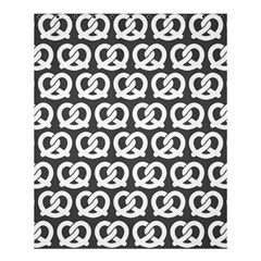 Gray Pretzel Illustrations Pattern Shower Curtain 60  X 72  (medium)  by GardenOfOphir