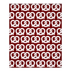 Red Pretzel Illustrations Pattern Shower Curtain 60  X 72  (medium)  by GardenOfOphir