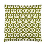 Olive Pretzel Illustrations Pattern Standard Cushion Case (One Side) Front