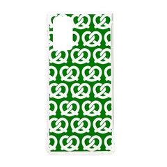 Green Pretzel Illustrations Pattern Samsung Galaxy Note 20 Tpu Uv Case by GardenOfOphir