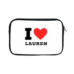 I Love Lauren Apple Ipad Mini Zipper Cases by ilovewhateva