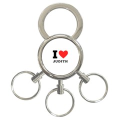 I Love Judith 3-ring Key Chain by ilovewhateva