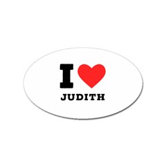 I Love Judith Sticker Oval (100 Pack) by ilovewhateva