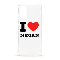 I Love Megan Samsung Galaxy S20 6 2 Inch Tpu Uv Case by ilovewhateva