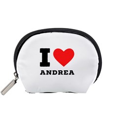 I Love Andrea Accessory Pouch (small) by ilovewhateva