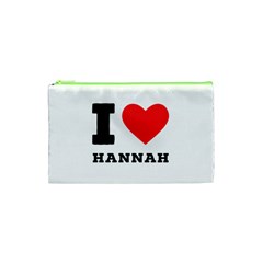 I Love Hannah Cosmetic Bag (xs)