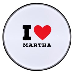 I Love Martha Wireless Fast Charger(black) by ilovewhateva
