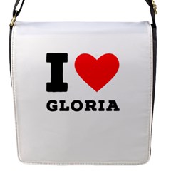 I Love Gloria  Flap Closure Messenger Bag (s) by ilovewhateva