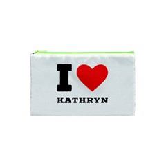 I Love Kathryn Cosmetic Bag (xs)