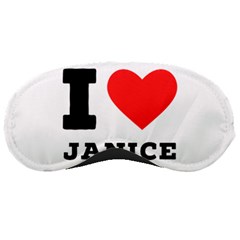 I Love Janice Sleeping Mask by ilovewhateva