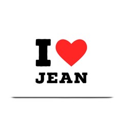 I Love Jean Plate Mats by ilovewhateva