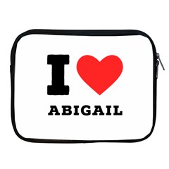 I Love Abigail  Apple Ipad 2/3/4 Zipper Cases by ilovewhateva