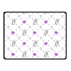 Background Hexagram Spiral Fleece Blanket (small) by Semog4