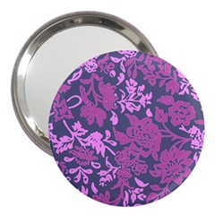 Background Pattern Flower Texture 3  Handbag Mirrors by Semog4