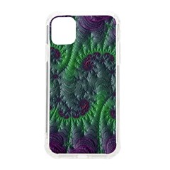 Fractal Floral Background Planetary Iphone 11 Tpu Uv Print Case by Semog4