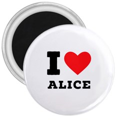 I Love Alice 3  Magnets