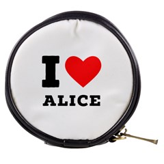 I Love Alice Mini Makeup Bag by ilovewhateva