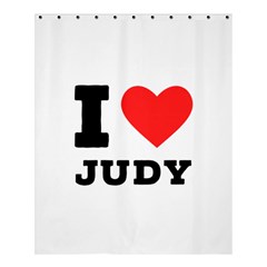 I Love Judy Shower Curtain 60  X 72  (medium)  by ilovewhateva