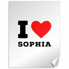 I Love Sophia Canvas 18  X 24  by ilovewhateva