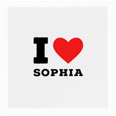 I Love Sophia Medium Glasses Cloth by ilovewhateva