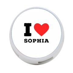 I Love Sophia 4-port Usb Hub (two Sides) by ilovewhateva