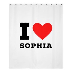 I Love Sophia Shower Curtain 60  X 72  (medium)  by ilovewhateva