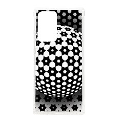 Sphere Spherical Circular Monochrome Circle Art Samsung Galaxy Note 20 Ultra Tpu Uv Case by Jancukart