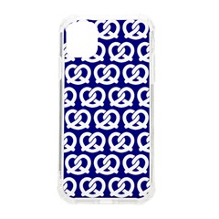 Navy Pretzel Illustrations Pattern Iphone 11 Tpu Uv Print Case by GardenOfOphir