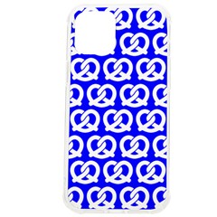 Blue Pretzel Illustrations Pattern Iphone 12 Pro Max Tpu Uv Print Case by GardenOfOphir