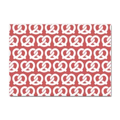 Trendy Pretzel Illustrations Pattern Sticker A4 (100 Pack) by GardenOfOphir