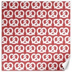 Trendy Pretzel Illustrations Pattern Canvas 20  X 20  by GardenOfOphir