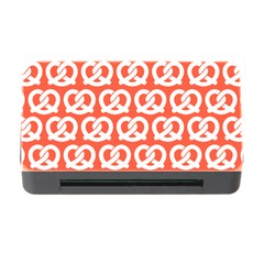 Coral Pretzel Illustrations Pattern Memory Card Reader With Cf by GardenOfOphir