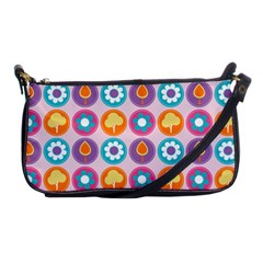 Chic Floral Pattern Shoulder Clutch Bag by GardenOfOphir