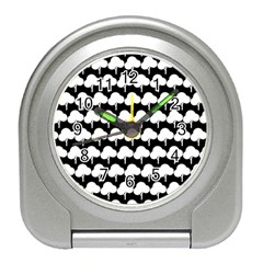 Pattern 361 Travel Alarm Clock by GardenOfOphir