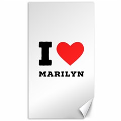 I Love Marilyn Canvas 40  X 72  by ilovewhateva