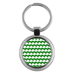 Tree Illustration Gifts Key Chain (Round)