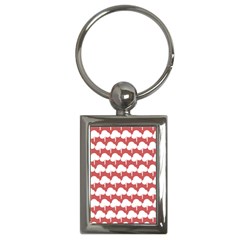 Tree Illustration Gifts Key Chain (rectangle) by GardenOfOphir