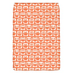 Coral And White Owl Pattern Removable Flap Cover (l) by GardenOfOphir
