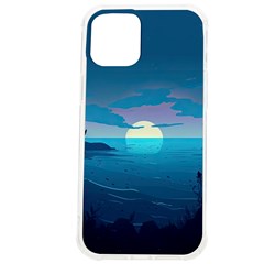 Ai Generated Ocean Sea Water Anime Nautical Iphone 12 Pro Max Tpu Uv Print Case by Ravend