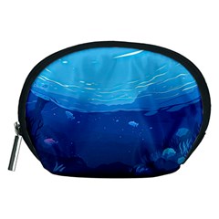 Ai Generated Ocean Sea Fish Underwater Water Accessory Pouch (medium)