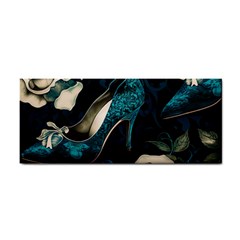 Glass Slipper Blues Fairytale Hand Towel