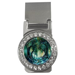 Trees Forest Mystical Forest Nature Money Clips (cz) 