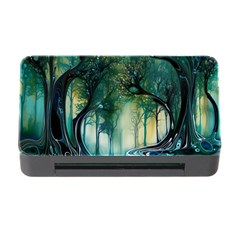Trees Forest Mystical Forest Nature Memory Card Reader With Cf